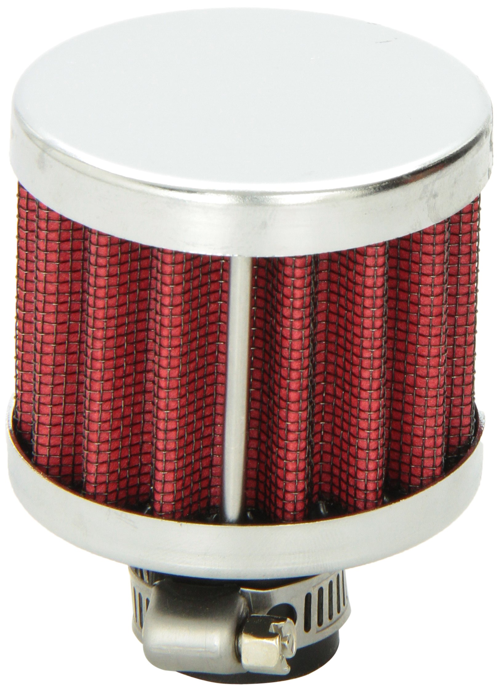 Vibrant 2166 Chrome Cap Crankcase Breather Filter, Breathers