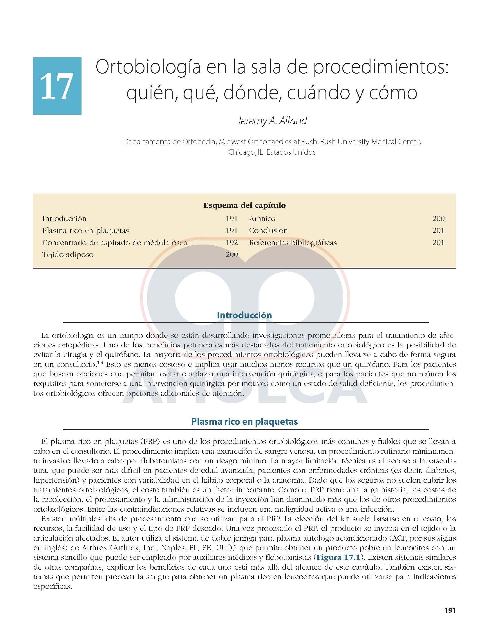 Ortobiologicos avances y aplicaciones clinicas en medicina