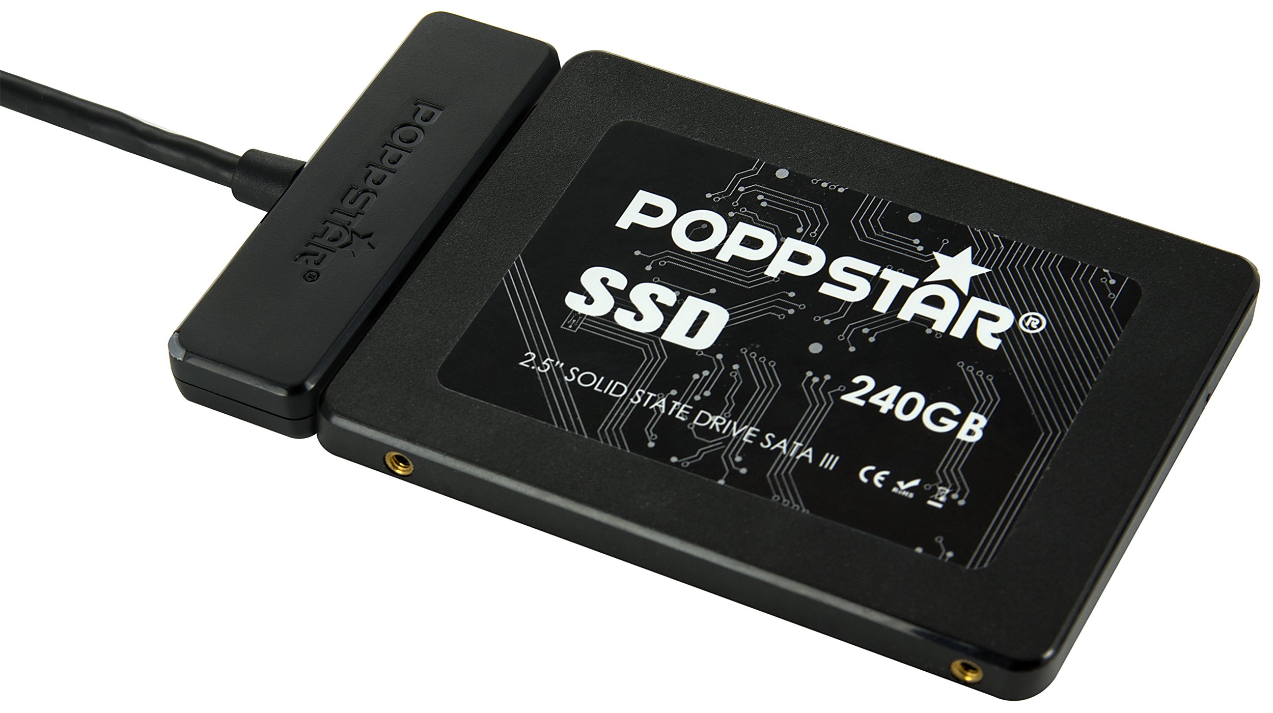 Adattatore Sata Usb 3.0 Poppstar USB 3.1 Gen 1 Tipo A Adattatore Dischi Rigidi Per Hard Disk Esterno 1tb - Foto 5