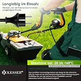 KESSER® Cavo di prolunga da 50 m con tappo protettivo per esterni, per interni ed esterni, prolunga cavo di alimentazione, 230 V, IP44, con spina Schuko, contatto di protezione, cavo da cantiere, - 8