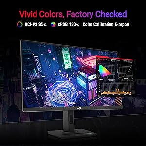 ASUS ROG Strix 27 4K HDR400 USB-C Gaming Monitor(XG27UCS)UHD (3840 x 2160), 160Hz, 1ms, Fast IPS,130% sRGB,Extreme Low Motion Blur Sync, G-Sync Compatible, DisplayWidget, Tripod socket, 3yr warranty