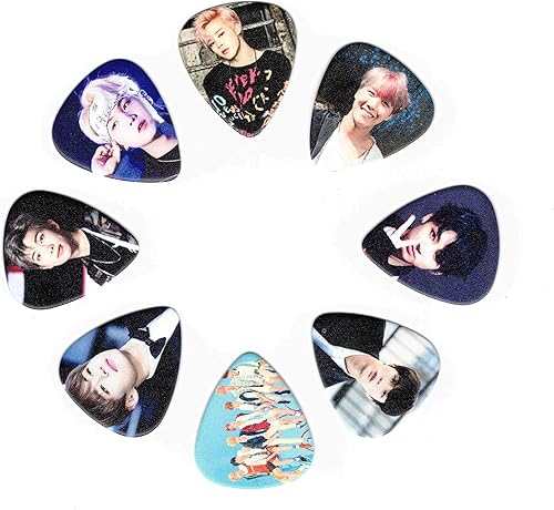 Miniatura 2 de Púas de guitarra BTS - (8 púas en un paquete)