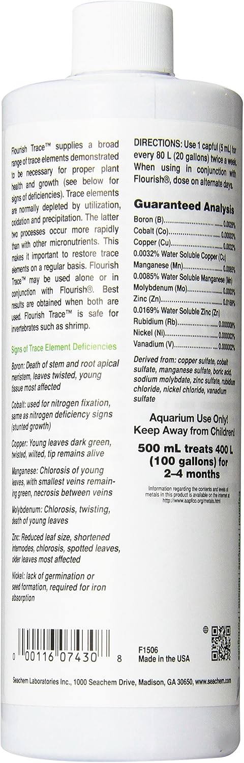 Seachem Flourish Trace Elements 500ml
