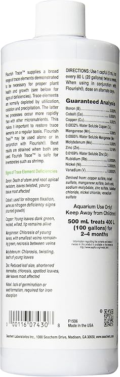 Seachem Flourish Trace Elements 500ml