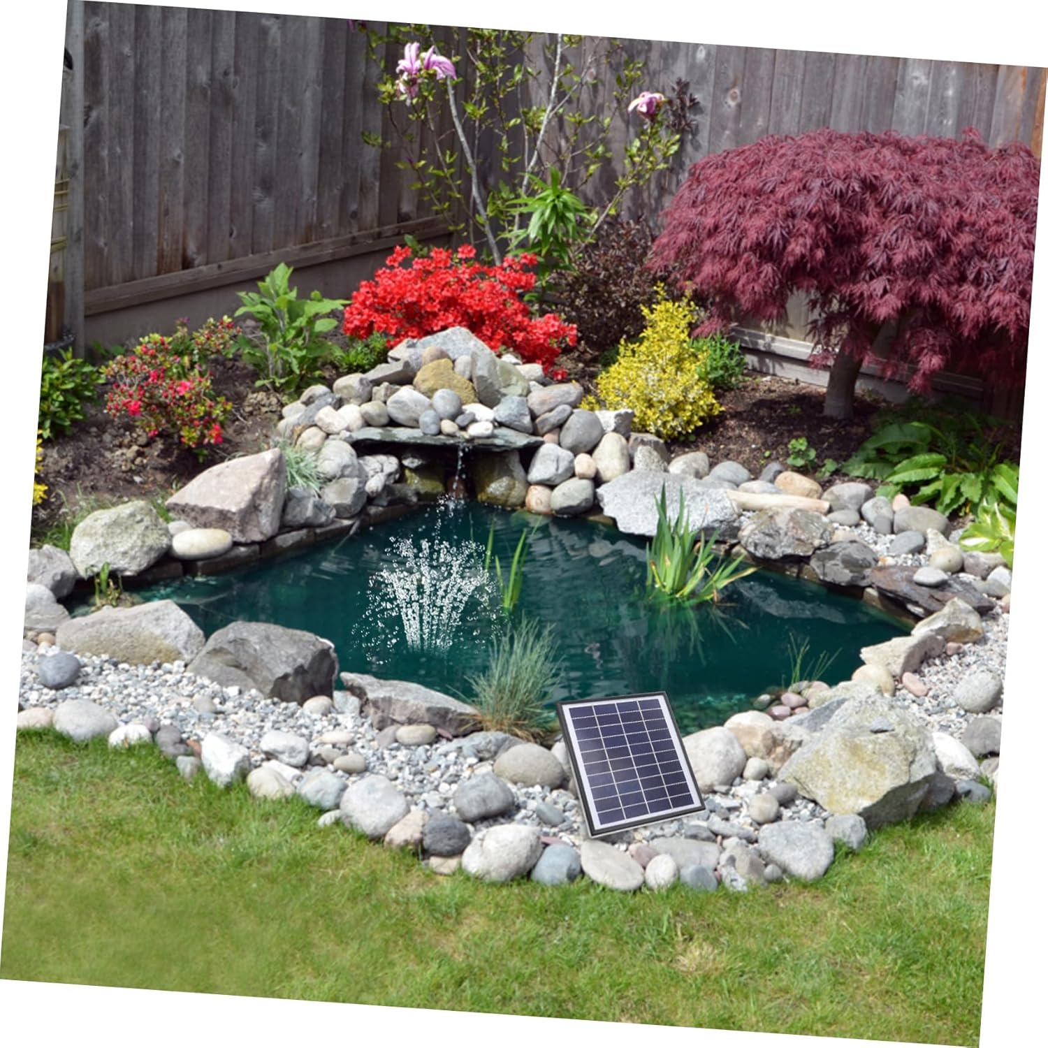 Toyvian 1set Pump Solar Powered Pool Pump for Garden Decoration Lightweight Easy to Install for Bird Baths Outdoor Water Circulation