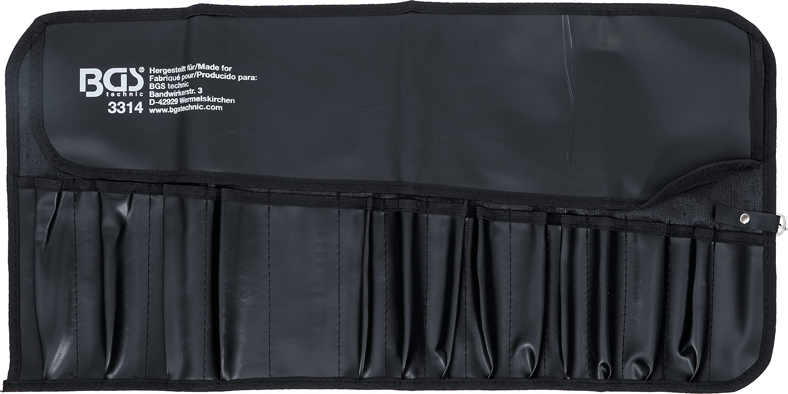 BGS Rolltasche für Werkzeug | mit 15 Fächern, 660 × 320 mm, leer