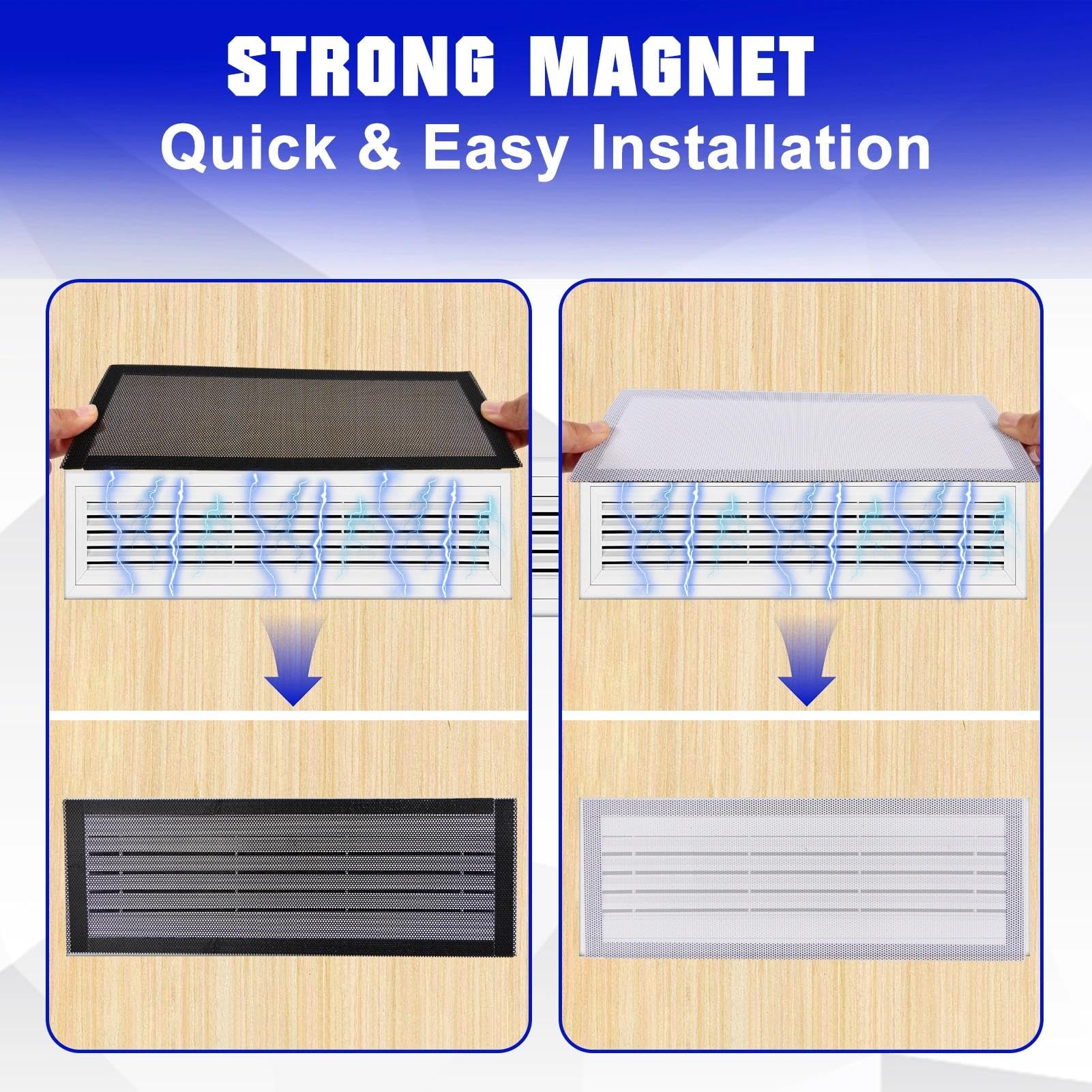 LEONTOOL Magnetic Floor Register Vent Cover - Image 3