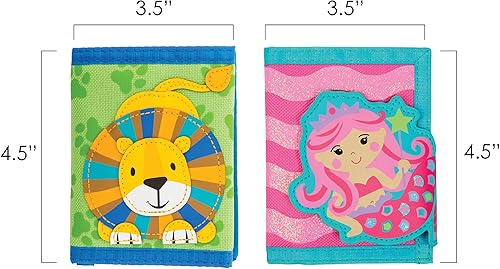 Miniatura 6 de Stephen Joseph Billetera para niños, arcoíris, Arco iris, Stephen Joseph Cartera