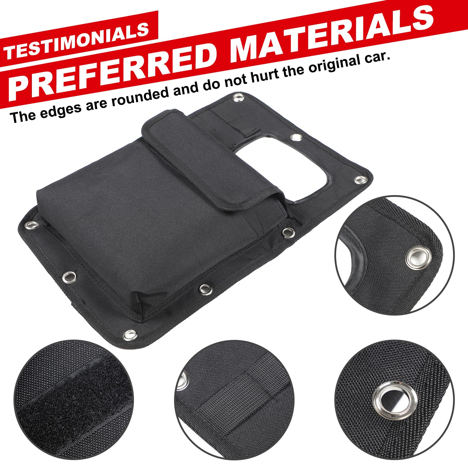 PIUGILH Bolsa de almacenamiento para portón trasero de coche adecuada para INEOS Grenadier 2020-2025, organizador de maletero de coche para accesorios de granadero INEOS