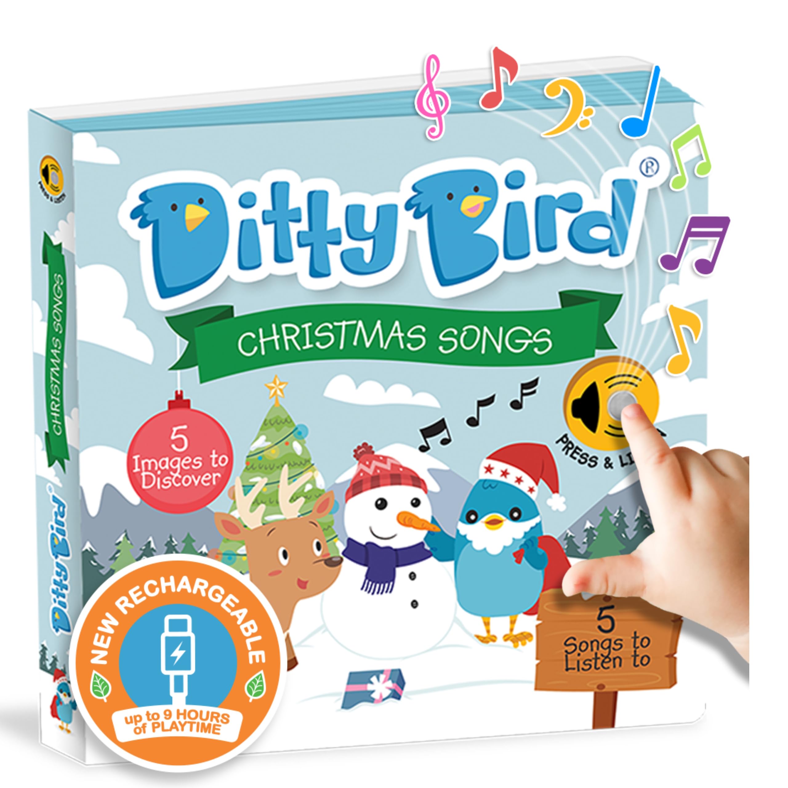 DITTY BIRD Dinosaur Songs: Mi Primer Libro de Sonido Interactivo con 6 Botones para Descubrir Dinosaurios en inglés. ¡Juguete Educativo electrónico para niños a Partir de 1 año! : MeMa Publishing DITTY BIRD Dinosaur Songs: Mi Primer Libro de Sonido Interactivo con 6 Botones para Descubrir Dinosaurios en inglés. ¡Juguete Educativo electrónico para niños a Partir de 1 año! : MeMa Publishing