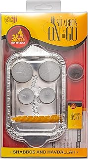 Ner Mitzvah On-The-Go Shabbos Set, 1 ct