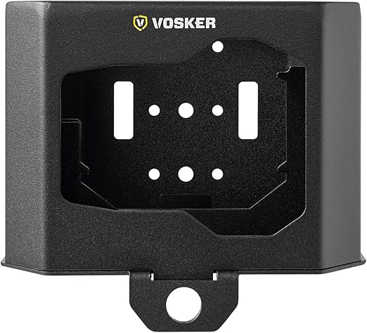VOSKER Metal Security Box for V150 Outdoor Security Camera - Protective Heavy Duty Steel Case, Weather & Animal Resistant, Easy Accessible Panel