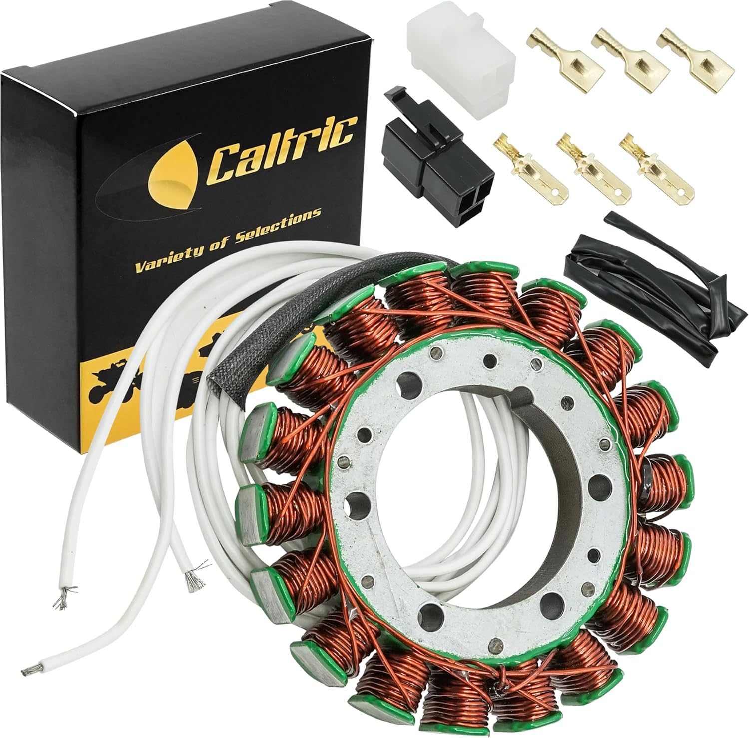 Caltric Stator Compatible With Kawasaki Zx9R Zx-9R Zx 9R Ninja 1998 1999 2000 2001 2002 2003 Motorcycle