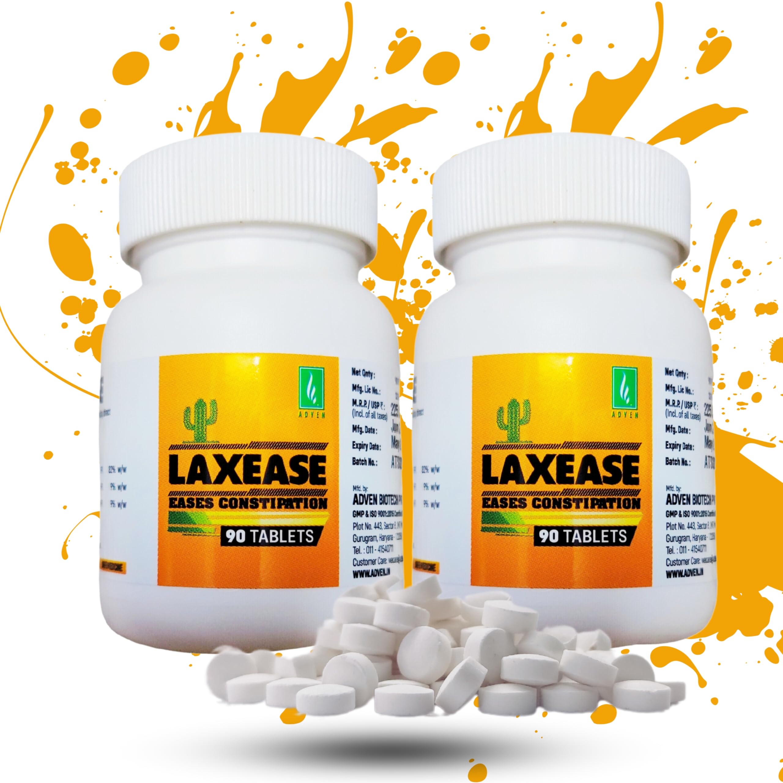 HOMEOLAV Laxease Tablet Adven Pack Of 2