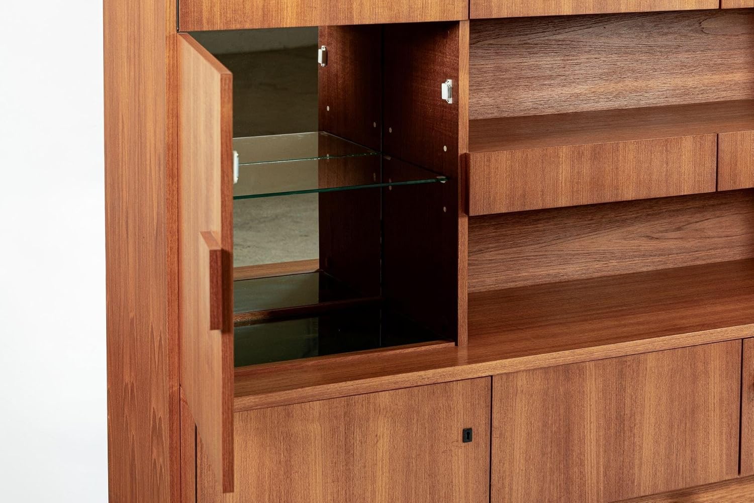 Mid Century BOOKCASE for Home & Office(BROWN)