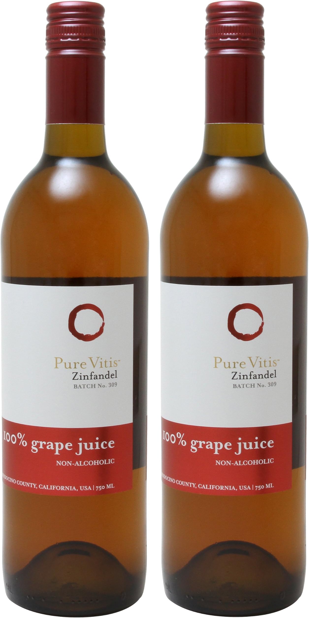 Pure Vitis Zinfandel 100% Grape Juice, 750 ml, 2.8 Pound (Pack of 2)