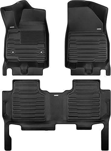 TuxMat - Para los modelos Cadillac XT5 2017-2025 - Alfombrillas personalizadas para automóvil - Cobertura máxima, todo tipo de clima, medición láser