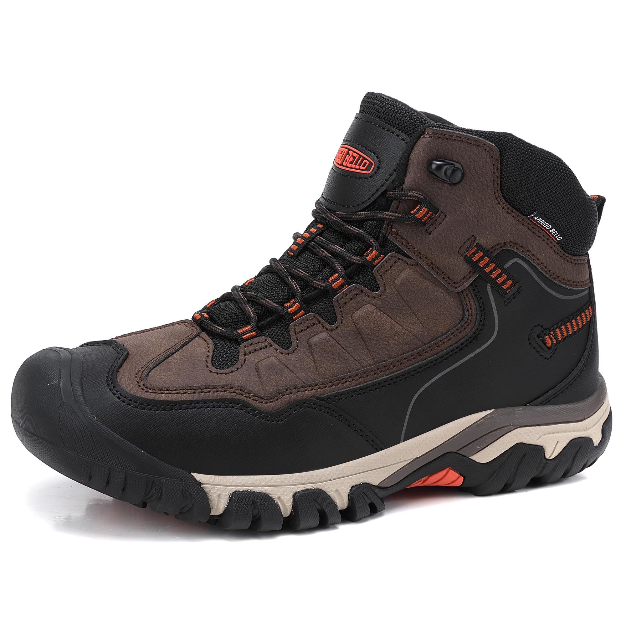 ARRIGO BELLO Scarpe Trekking Uomo Montagna Escursionismo Sneaker EU 41-46 | Puntale Rinforzato,Antiscivolo,Traspiranti,per Camminate su Brevi e Lunghe Distanze,per Tutte le Stagioni,Sport All'aperto