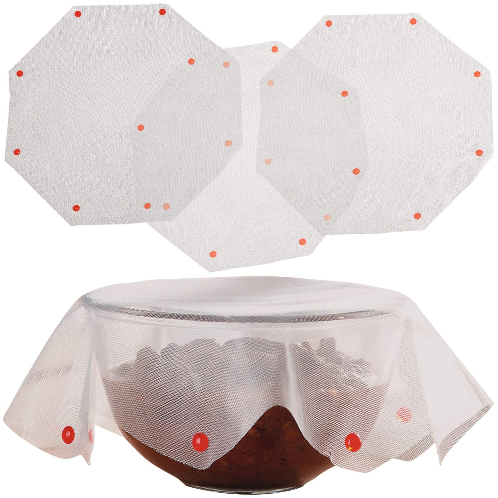 mysmartbuy.com 3 Microwave Splatter Screens Guards Fly Bug Wasp Bee Insect Flies Covers Food Protector