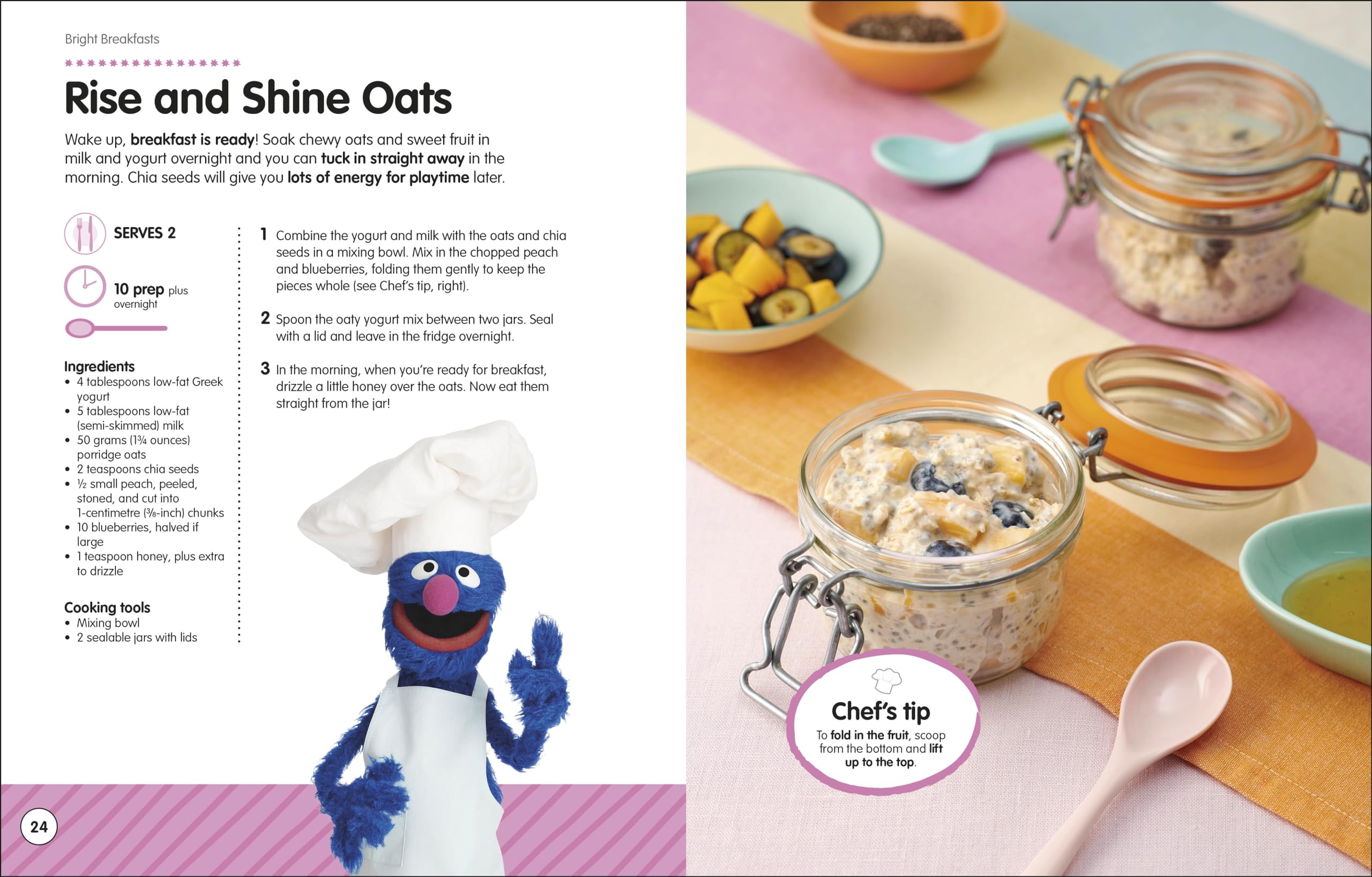 Sesame Street Let's Cook Together: With 40 Fun, Healthy Recipes