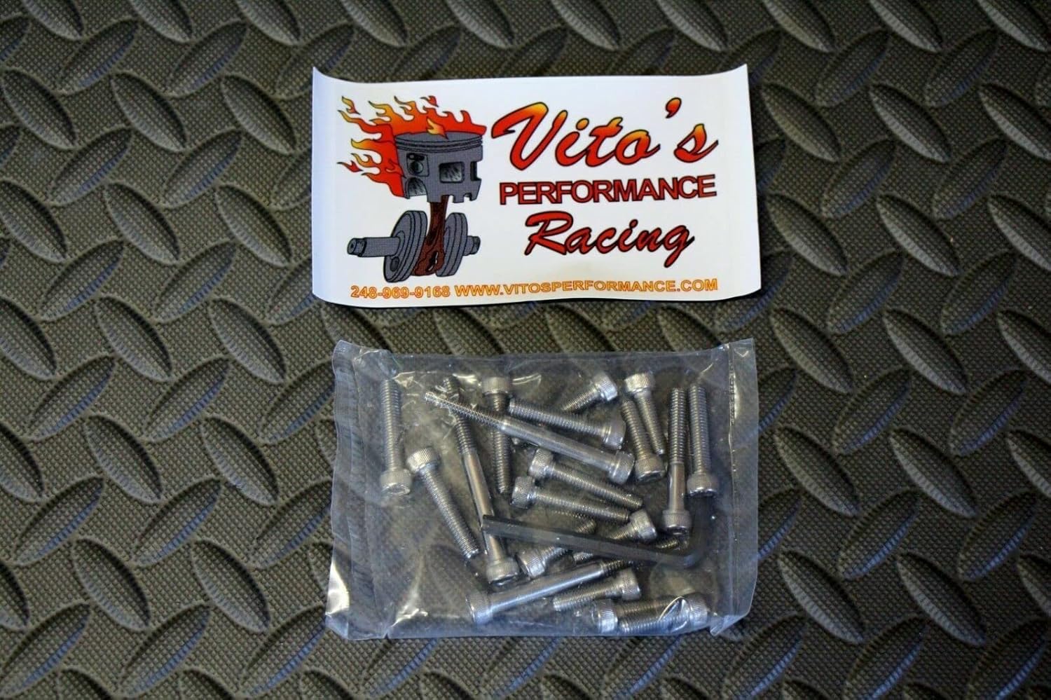 Vito's Performance Stainless BOLT KIT fits Yamaha Banshee: Clutch + Stator Cover
