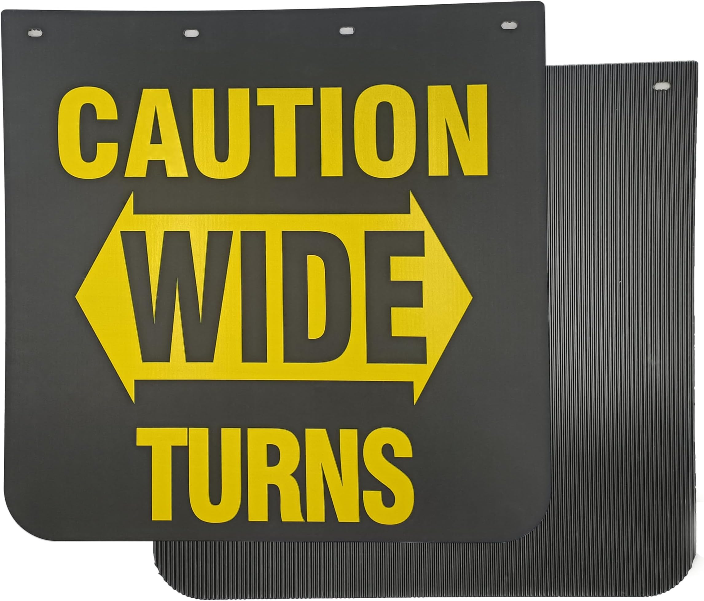 2 Rubber Truck Mud Flaps 12 In Wide X 18" Long X 1/4" Thick Single - Foto 7