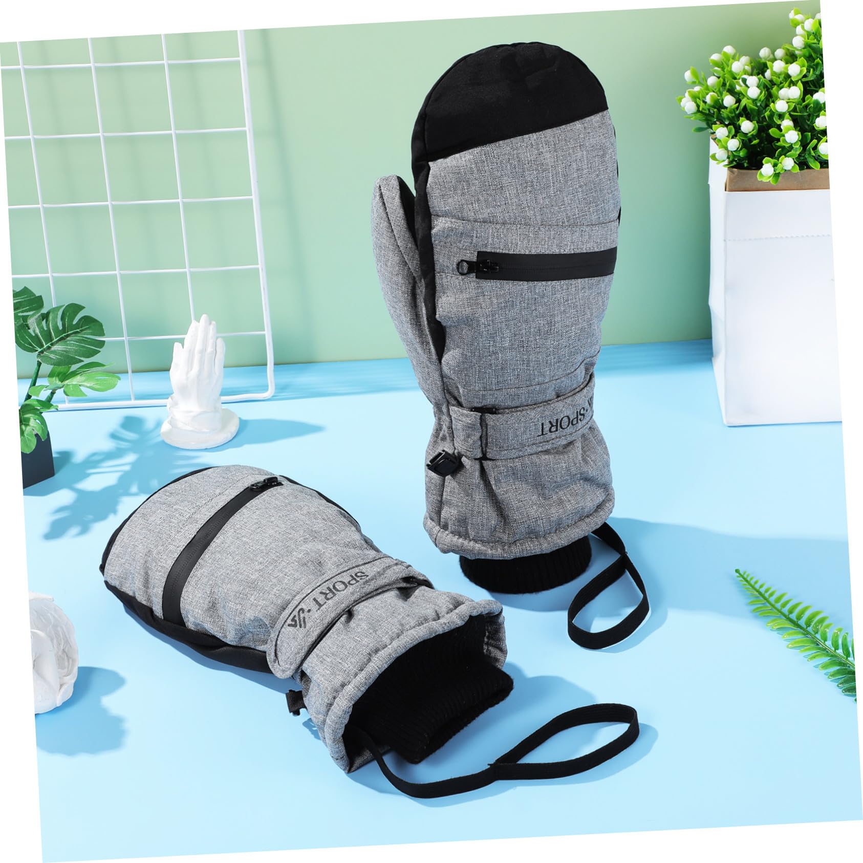 Winterhandschuhe Herren Damen Isoliert Winddicht Touchscreen Skihandschuhe Outdoor Schneehandschuhe