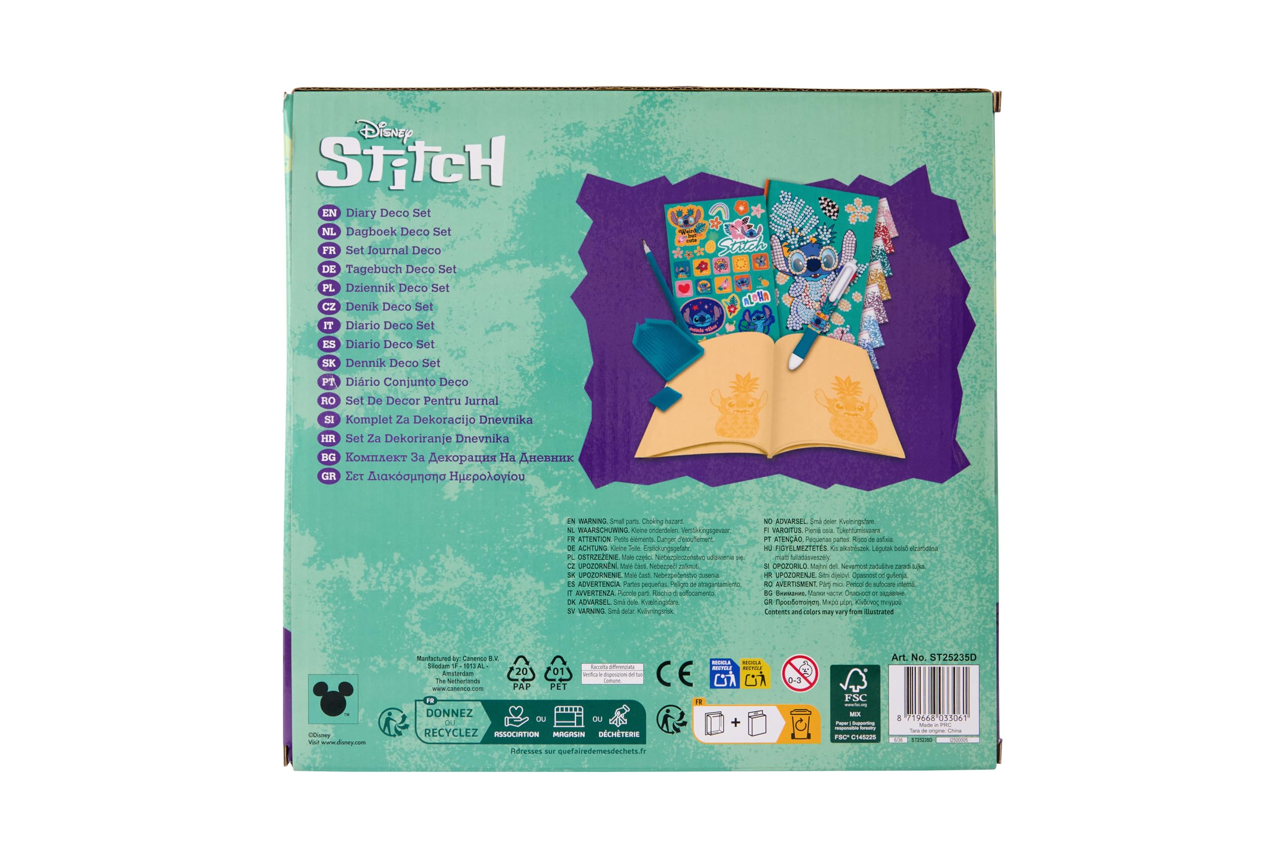 Stitch Journal Set for Children, multicoloured - Image 4