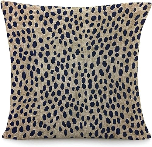 Throw Pillow Cover Antelope Black Animal Print Square Cushion Cover Dynasty 20x20in Decorative Pillow Home Cotton Linen Elegant Pillow Case for Home disponible en Yaxa El Salvador