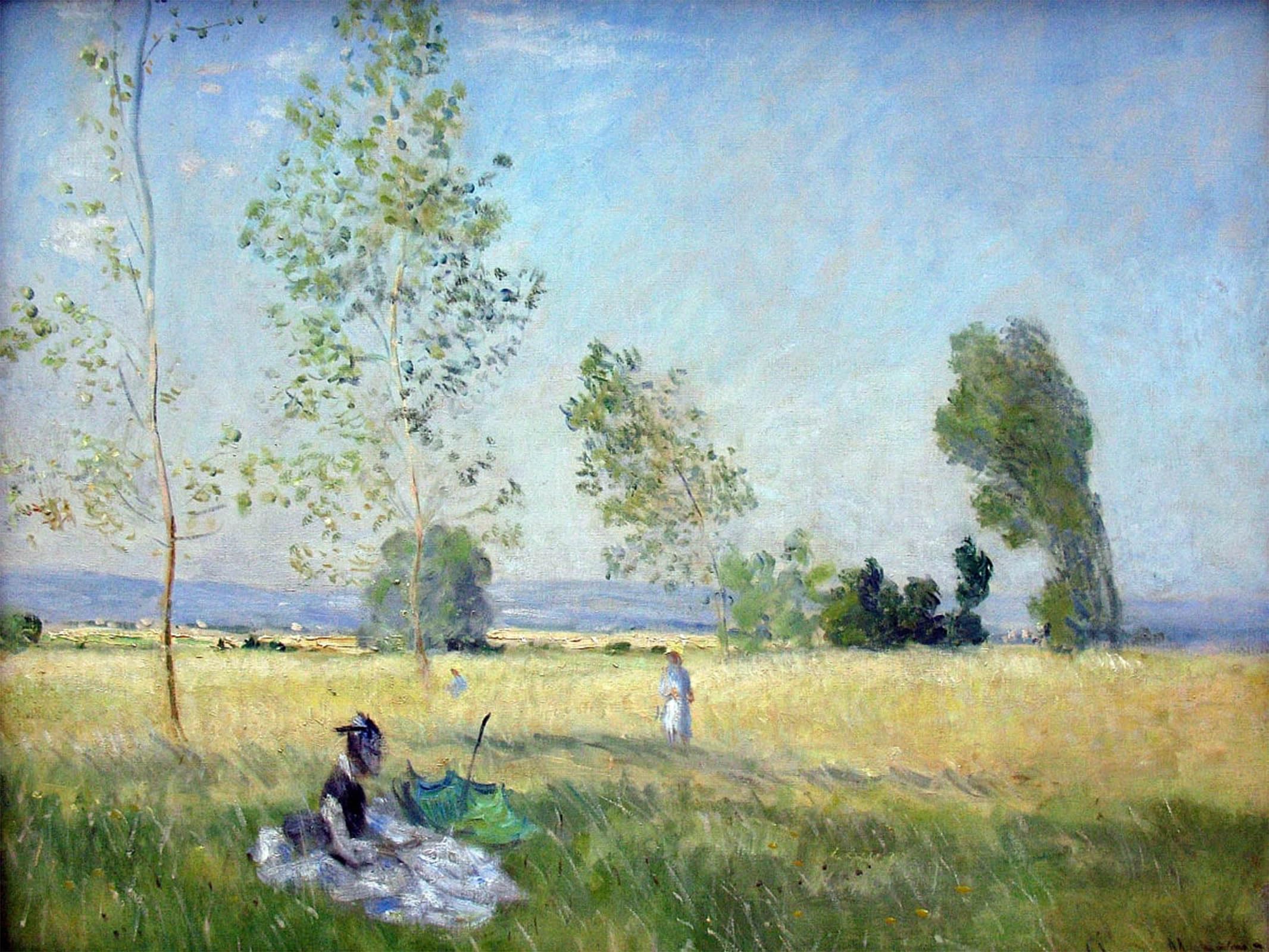 POSTERIIk Famous Print Pop Art Wall Art Graffiti Summer by Claude Monet Art Prints for Home Decor 60x90cm