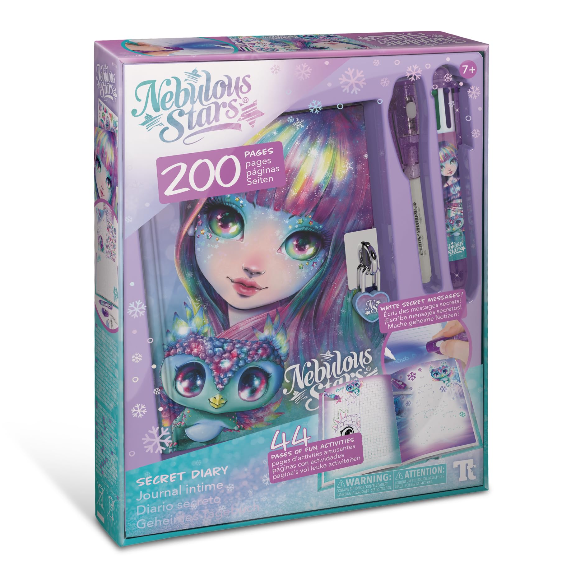 Nebulous Stars NS11104 Isadora's Secret Diary Craft, Colourful