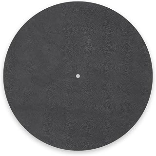 Pro-Ject Leather it, Plattentellerauflage aus Leder, Schwarz