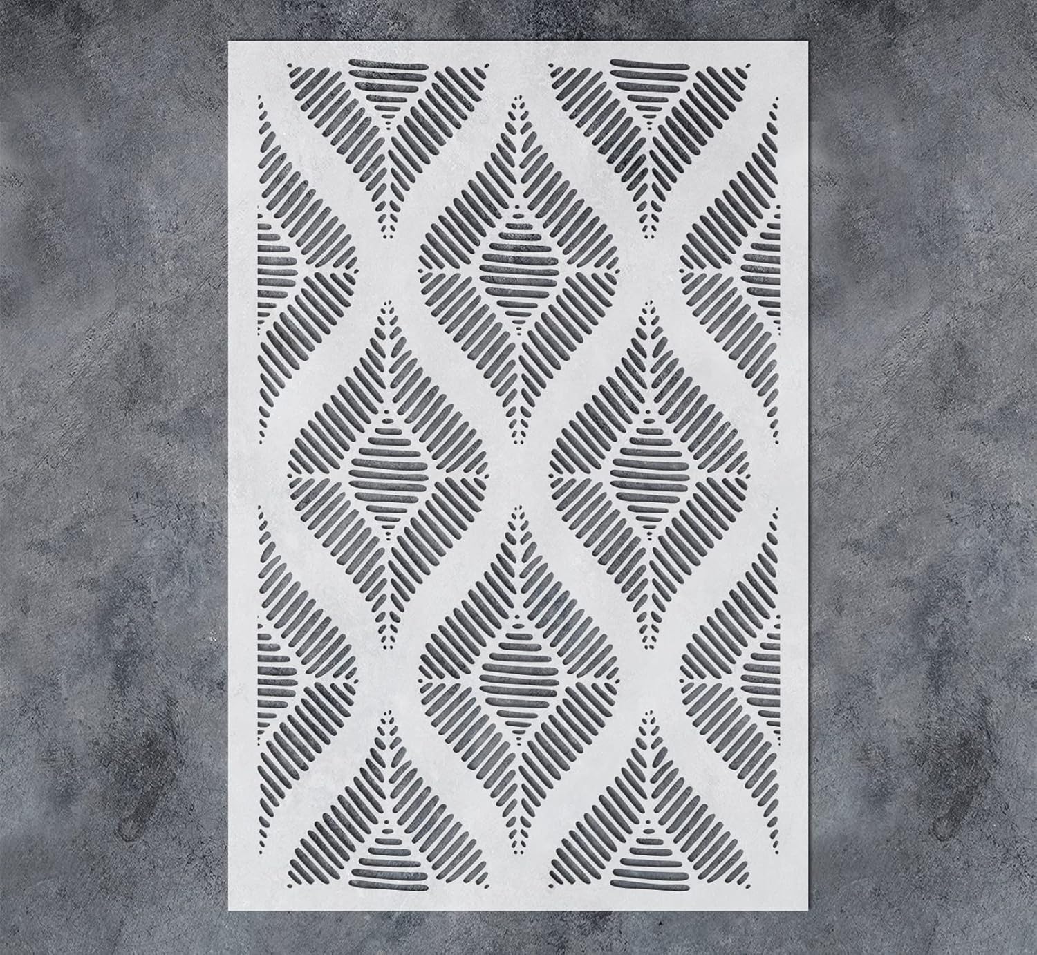 GSS Designs Avenue Wall Stencil Large Geometric Wall