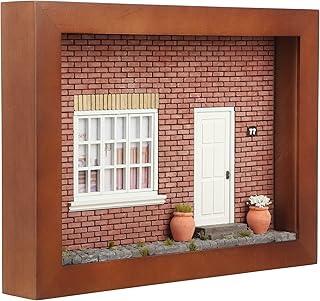 Wise Elk Miniature Diorama House DIY English Style - Creative and Charming DIY Project