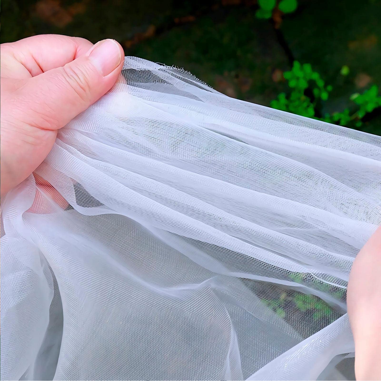 Rete per insetti a maglie strette， Garden Netting 4x7m for Vegetables Plants Fruits Flowers