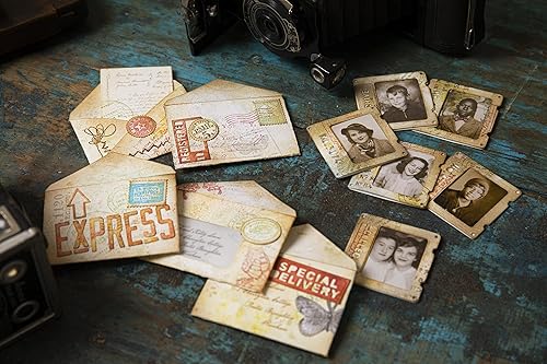 Miniatura 6 de Sizzix Sizzx Thinlits Juego de troqueles de 73 piezas de teoría alfanumérica de Tim Holtz | 665924 | Capítulo 3 2022, 73 unidades (paquete de 1),