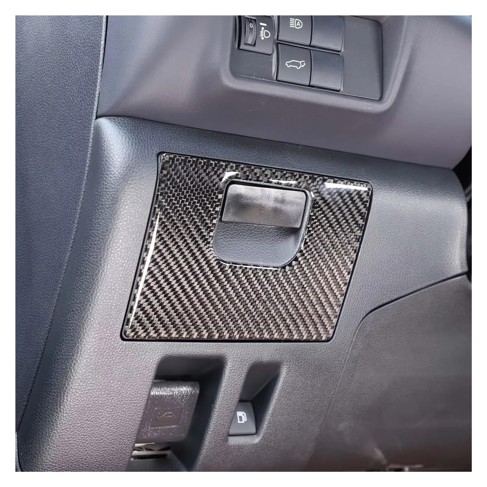 Auto Innenbereich Für Toyota Für Highlander 2022-2024 Autofahrer Aufbewahrungsbox Panel Dekoration Aufkleber Auto Innenzubehör Interieurleisten Zubehör