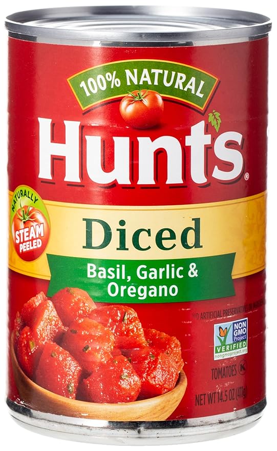 Del Monte Diced Tomatoes Basil Garlic Oregano at Ryan Deel blog
