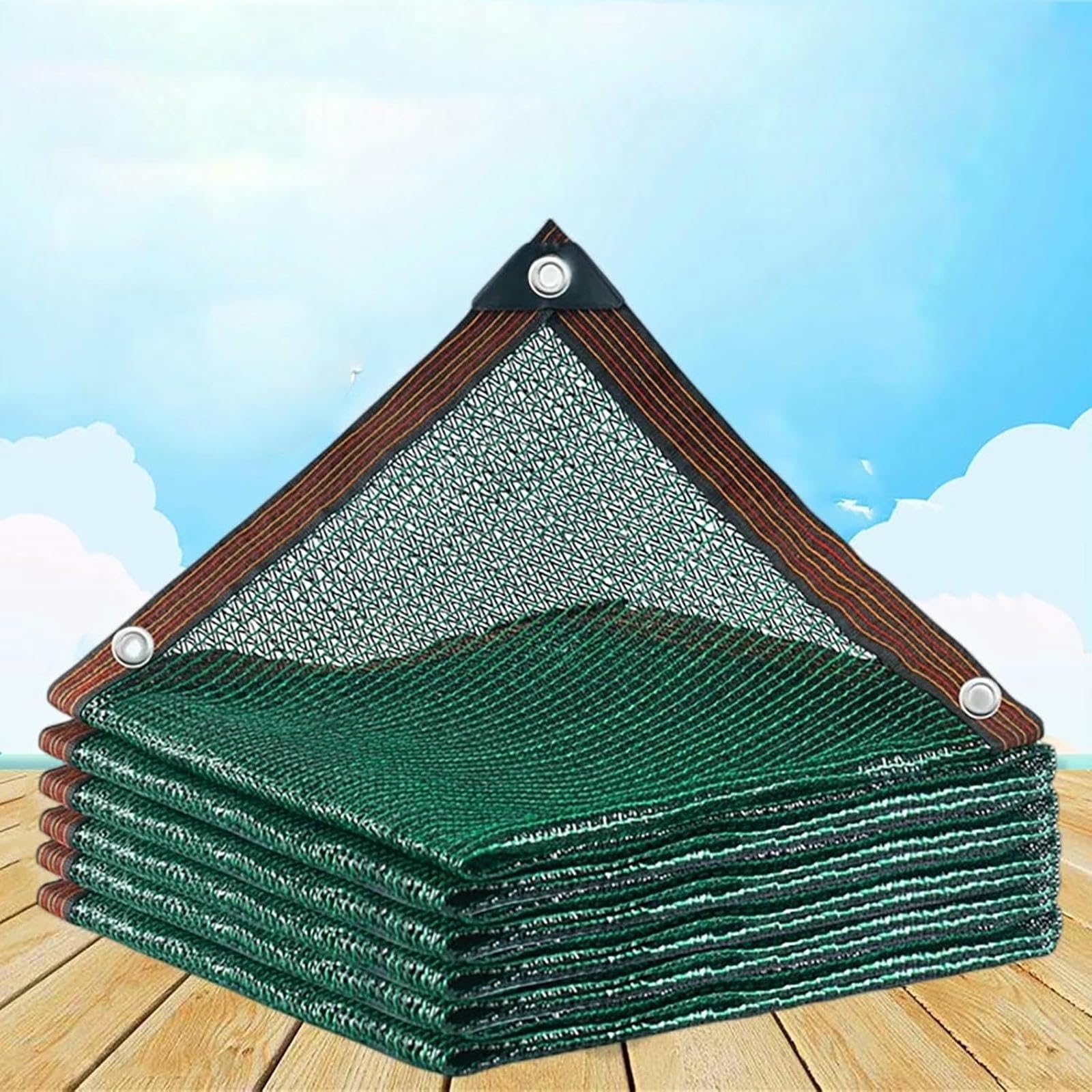 WQPMNYG Sun Protection Net for Garden, UV Resistant Shading with Eyelets for Plant Protection, Greenhouse, Pergola, Patio