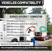 Vista 3 de MECMO Arnés de cableado de remolque de 4 pines para Subaru Forester 1998-2008, Outback 2000-2009, Tribeca 2008-2014, B9 Tribeca 2006-2007, Subaru
