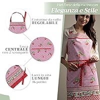 Vista 275 de Maison d' Hermine Delantal 100% de algodón para mujeres con bolsillo de cocina delantal de chef para hombres, decoración de Pascua