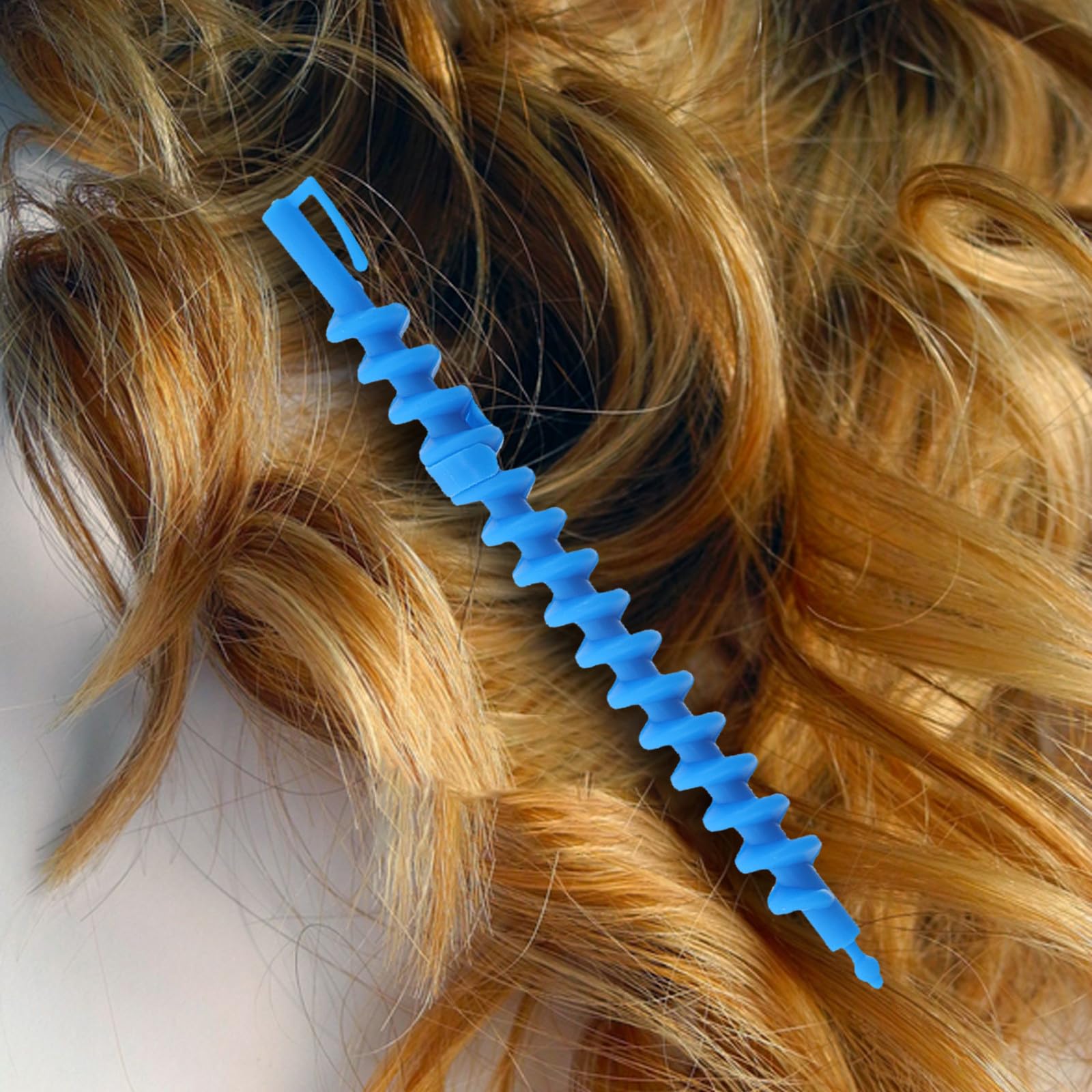 Toyvian 72 Stück Spiralförmiger Lockenwickler aus Kunststoff mit Schraubgewinde für Schonendes Styling und Dauerhafte Locken im Haar