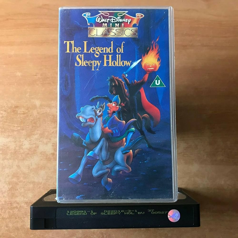 The Legend of Sleepy Follow VHS ディズニー Walt Disney Mini Classics “ THE LEGEND OF SLEEPY HOLLOW” VHS
