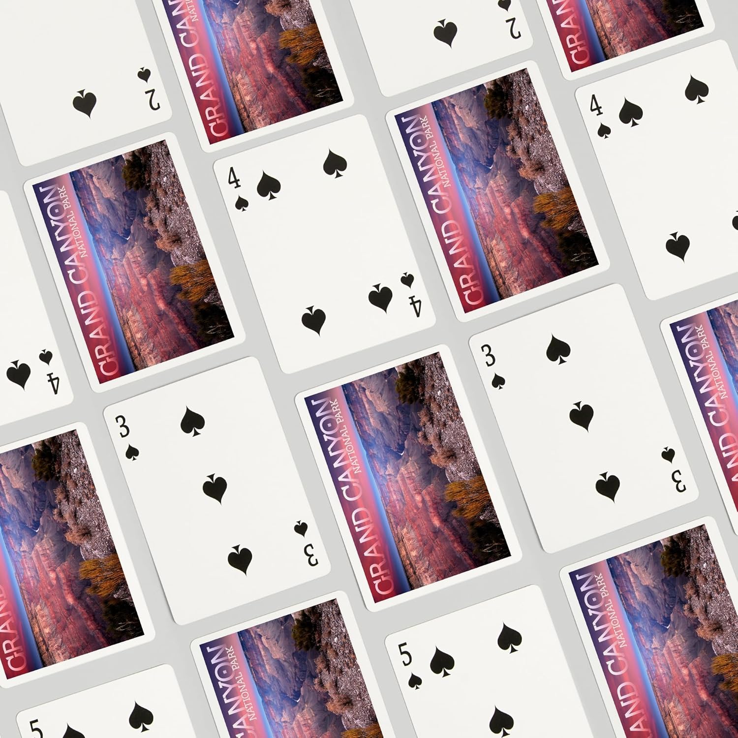 Lantern Press Grand Canyon National Park, Arizona, Ridge Line, 52 Playing Cards for Adults, Poker Size Card Deck