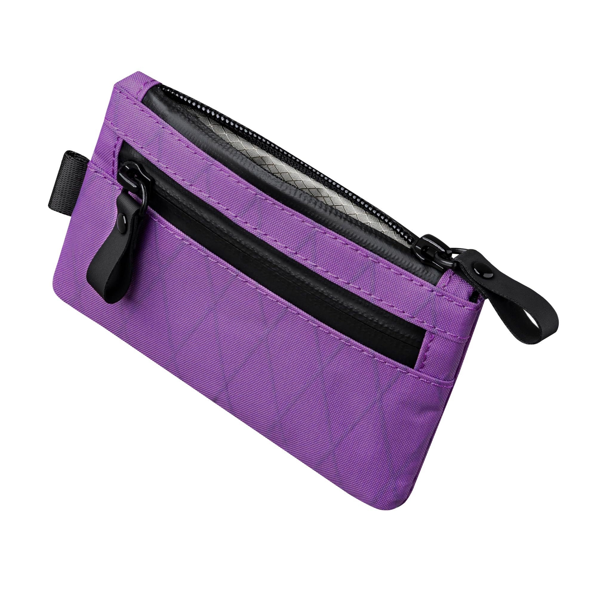 Amazon.com: ALPAKA Zip Pouch RFID-Blocking Mens Wallet Mulberry