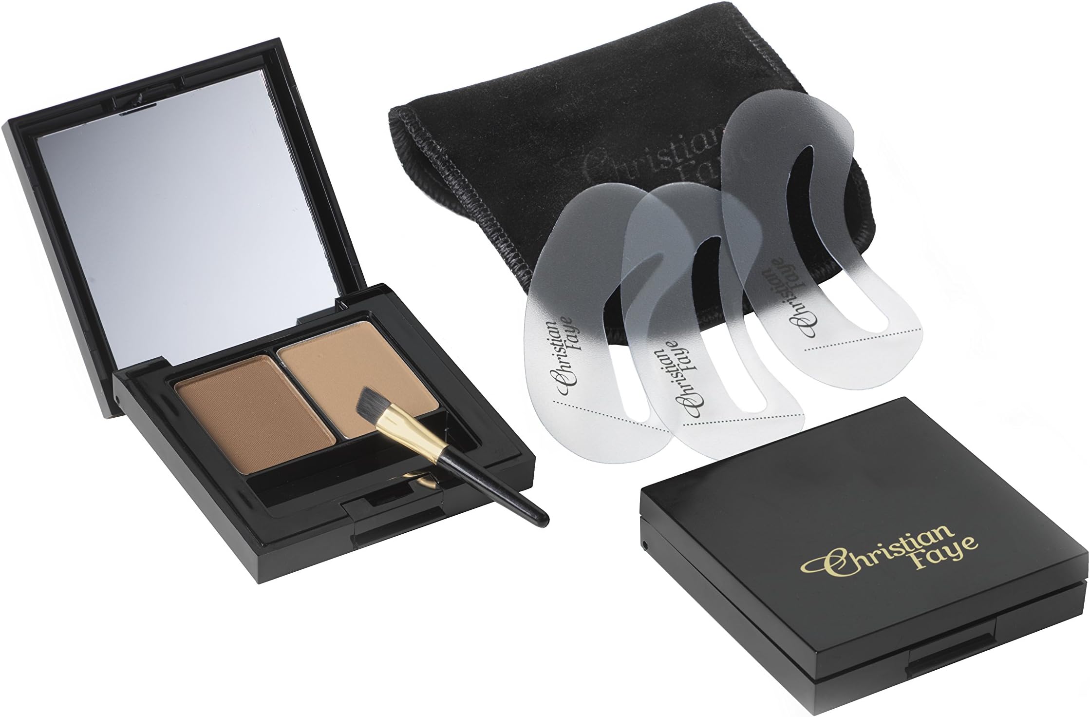 Eyebrow Kit, Deep Blond - by Christian Faye
