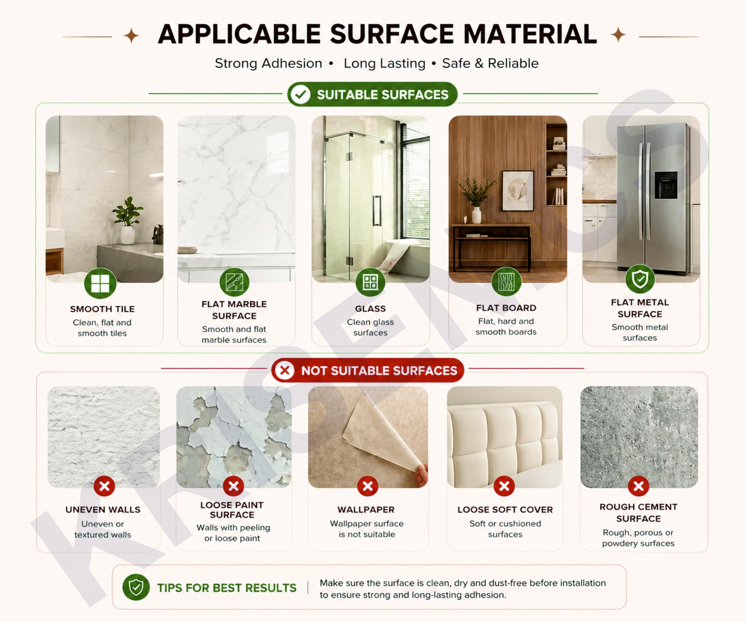 Oval Adhesive Mirror Stickers - Brighten Your Home -5