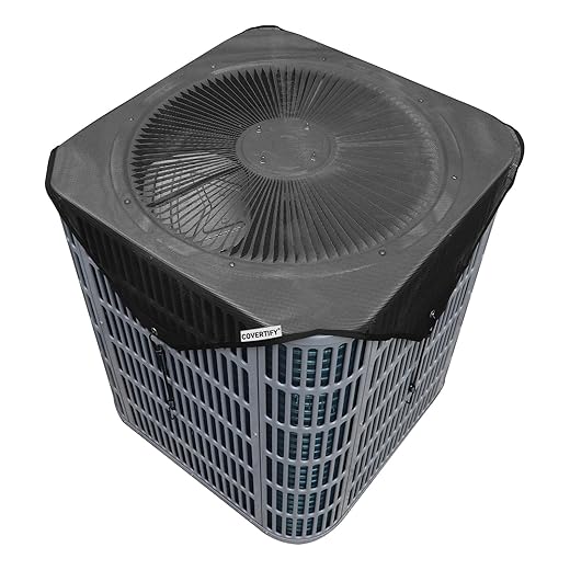 Central Air Conditioner Covers for Outside 36'' X 36'', Mesh AC Covers for Outside Unit, Breathable AC Conditioning Condenser Compressor Cover - Top Universal Defener for All Season