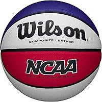 Wilson NCAA Evo NXT Replica Basketball - Authentic Collegiate Grip, Indoor/Outdoor Durability, Size 6 28.5" Orange