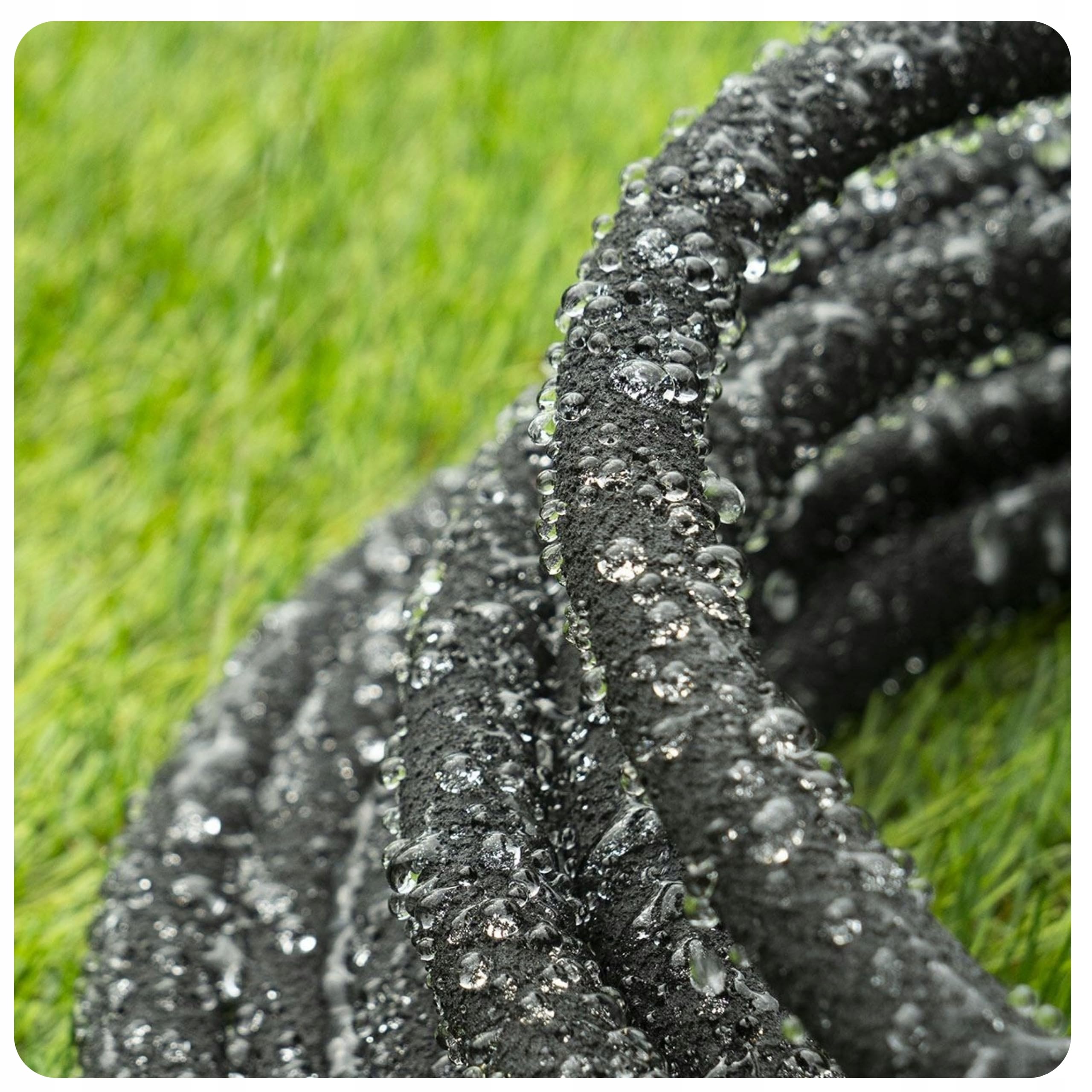 Bradas GARDEN CARE - Bewässerungsschlauch AQUA DROP 1/2 Zoll 30 m - Perlschlauch - Tropfschlauch Bewässerung - Gartenschlauch Flexibel - Gartenbewaesserung Schlauch – Bewässerungssystem